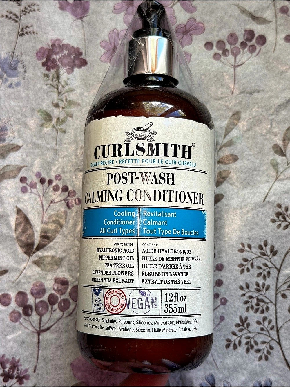 Curlsmith Post-Wash Calming Conditioner Cooling & Rehydrating Conditioner ships